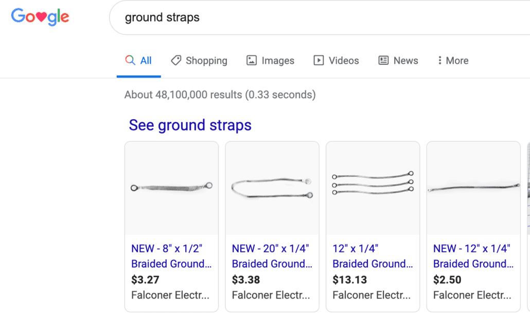 Dominate Search - Ground Straps 