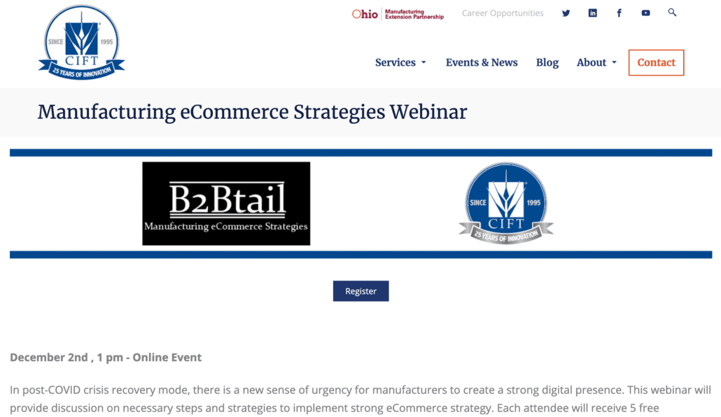 CIFT - B2Btail Webinar 