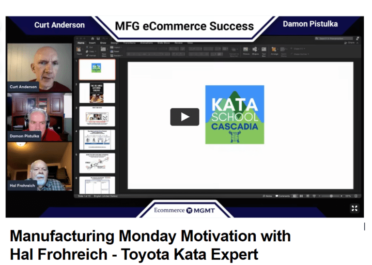 Manufacturing Monday Motivation with Hal Frohreich – Toyota Kata Expert