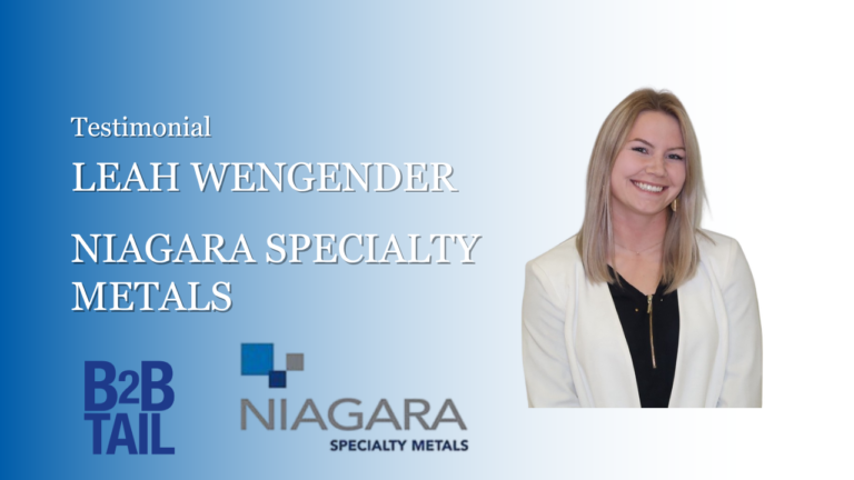 Niagara Specialty Metals Builds a Sustainable Marketing System with B2Btail