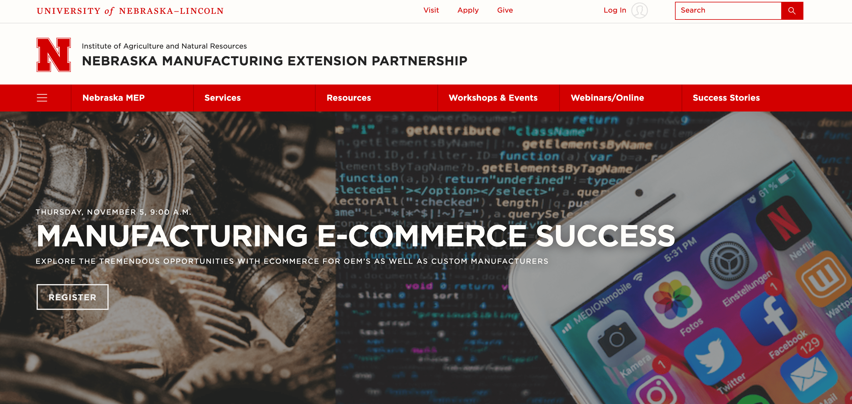 NEBRASKA MEP - Manufacturing eCommerce Success