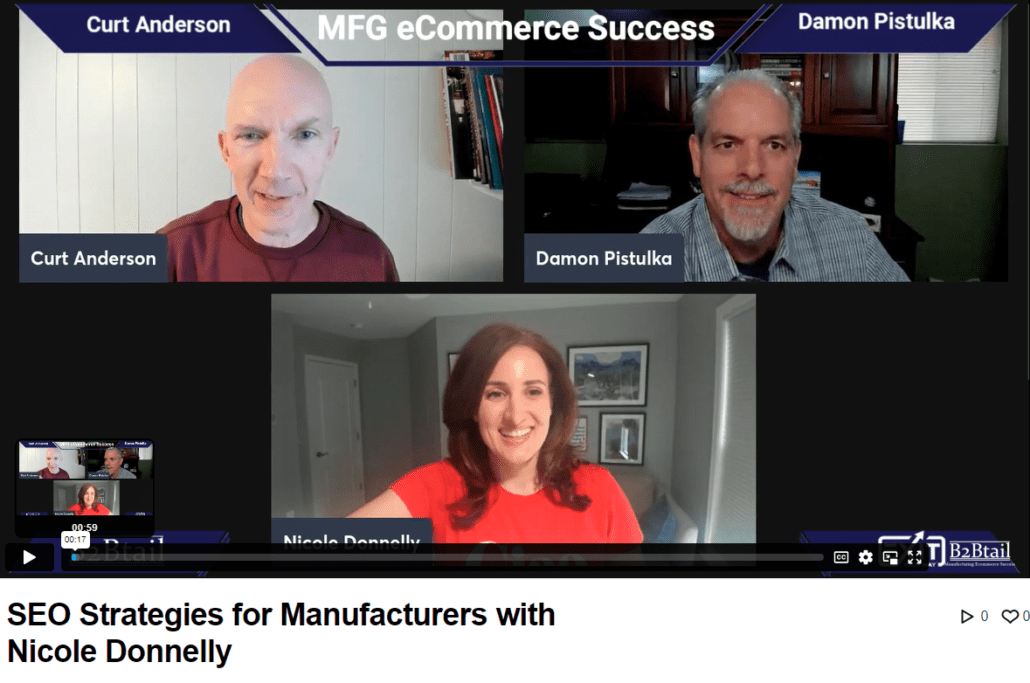 SEO Strategies for Manufacturers with Nicole Donnelly