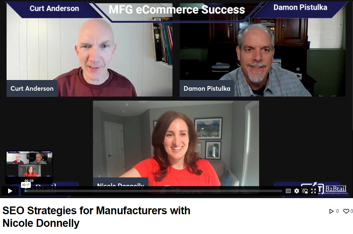 SEO Strategies for Manufacturers with Nicole Donnelly