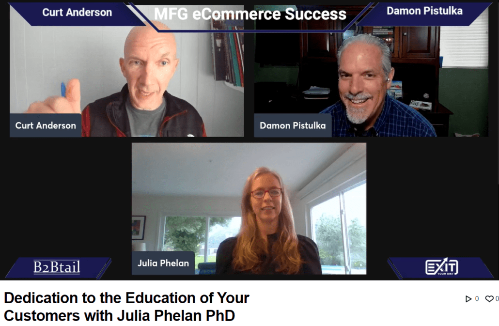 Dedication to the Education of Your Customers with Julia Phelan PhD