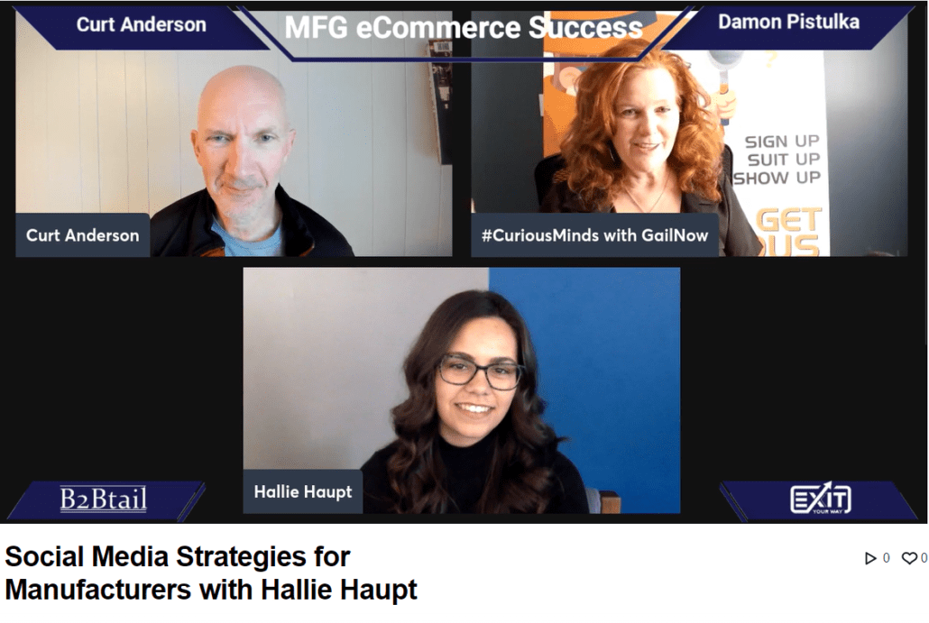 Social Media Strategies for Manufacturers with Hallie Haupt