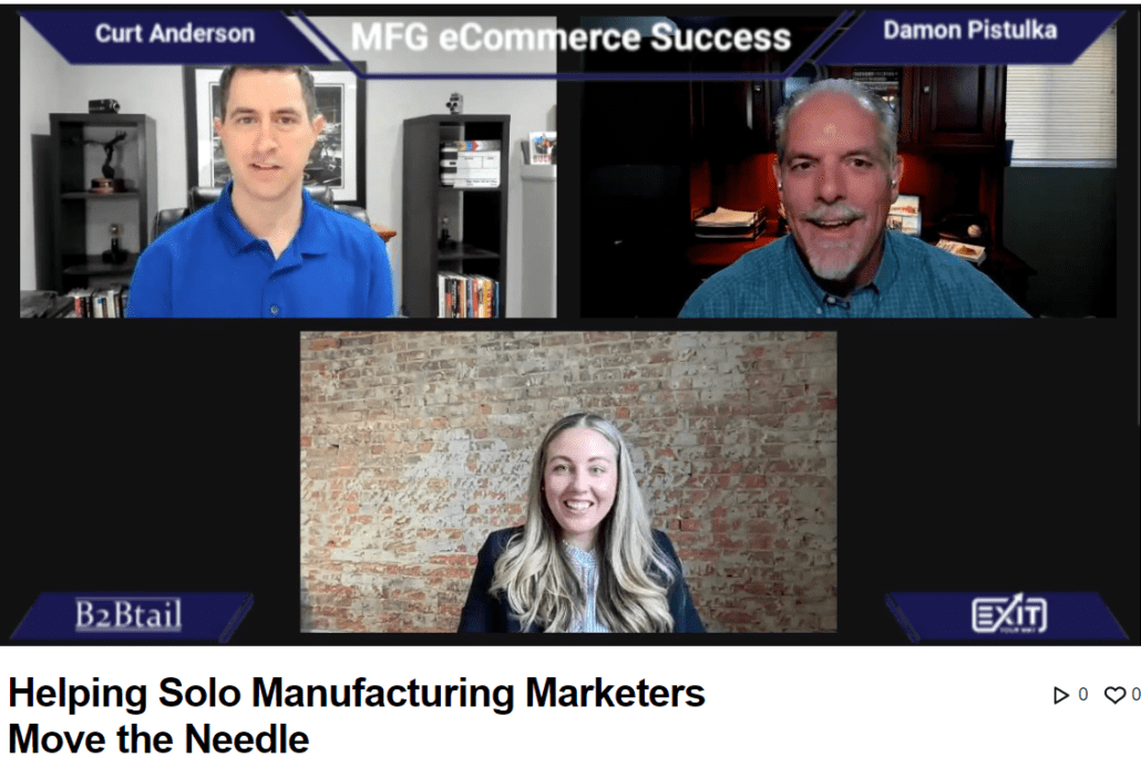 Helping Solo Manufacturing Marketers Move the Needle