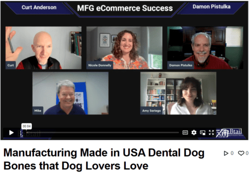 Manufacturing Made in USA Dental Dog Bones that Dog Lovers Love