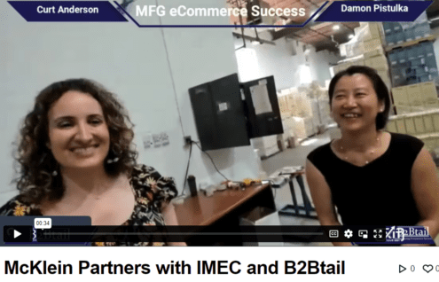 McKlein Partners with IMEC and B2Btail