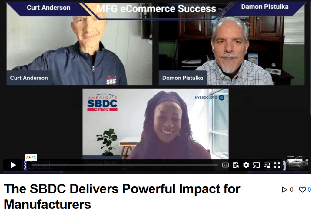 The SBDC Delivers Powerful Impact for Manufacturers