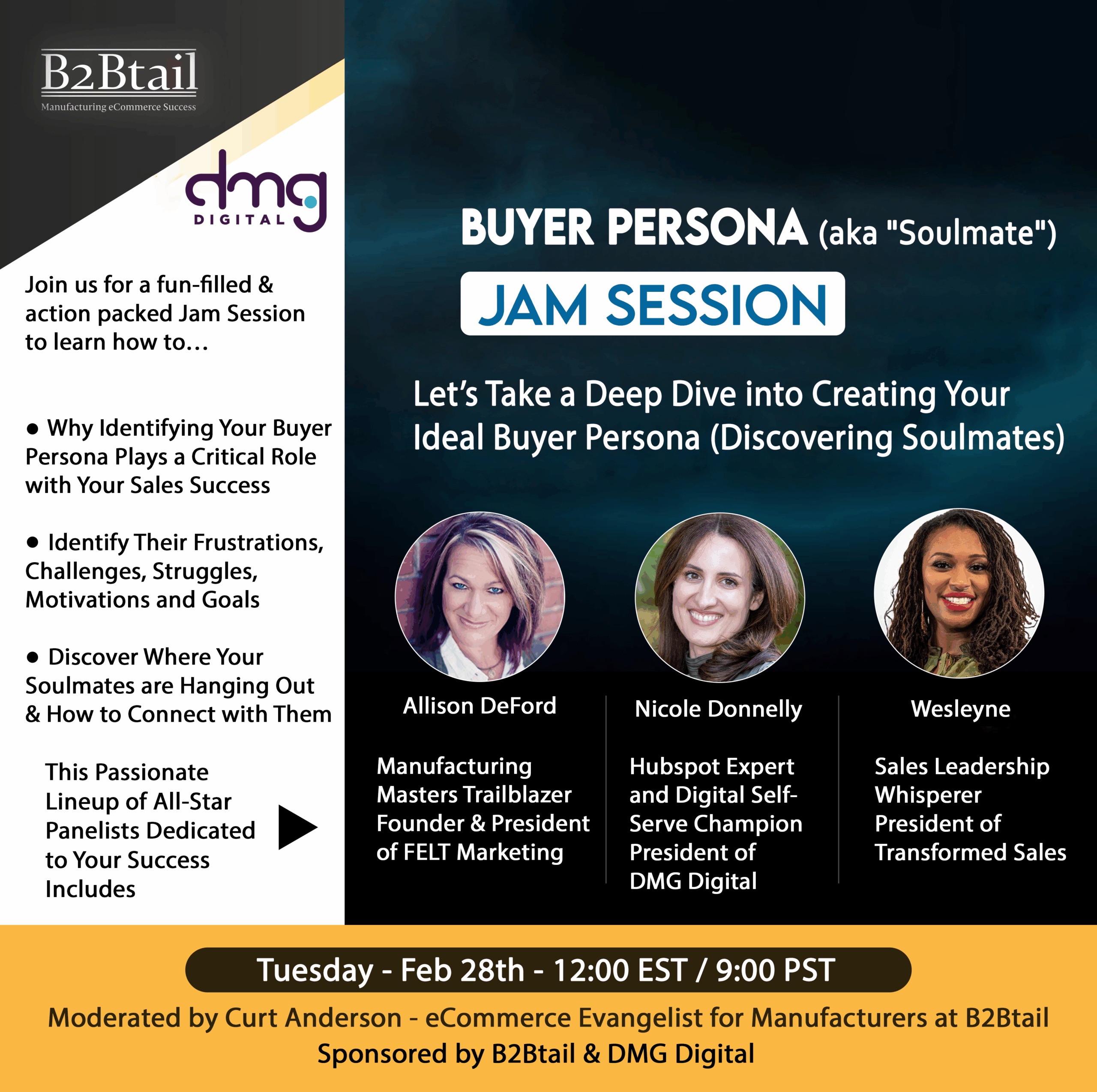 Buyer Persona (aka “Soulmate”) Jam Session