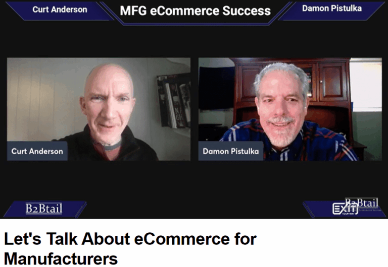 Let’s Talk About eCommerce for Manufacturers