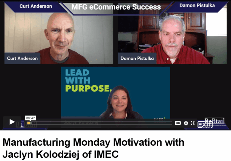 Manufacturing Monday Motivation with Jaclyn Kolodziej of IMEC