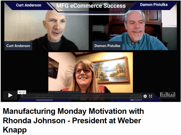 Manufacturing Monday Motivation with Rhonda Johnson – President at Weber Knapp