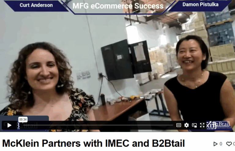 McKlein Partners with IMEC and B2Btail for SEO Success