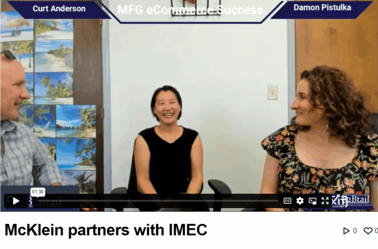 McKlein partners with IMEC and B2Btail