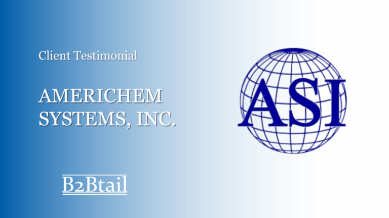 AmeriChem Partners with B2Btail
